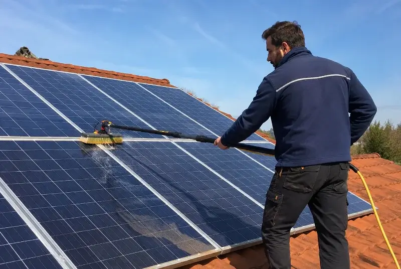 Nettoyage et entretien de panneaux solaires à Grand-Fort-Philippe